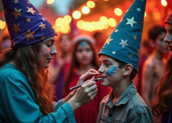 zauberer schminken jungs-Titel