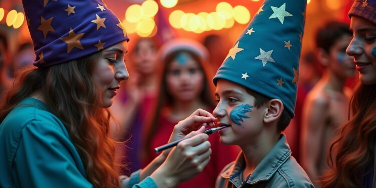 zauberer schminken jungs-Titel