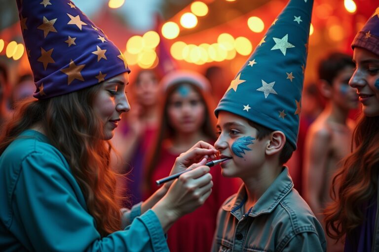 zauberer schminken jungs-Titel